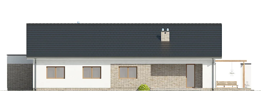 Elewacja boczna lewa