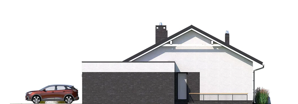 Elewacja boczna prawa