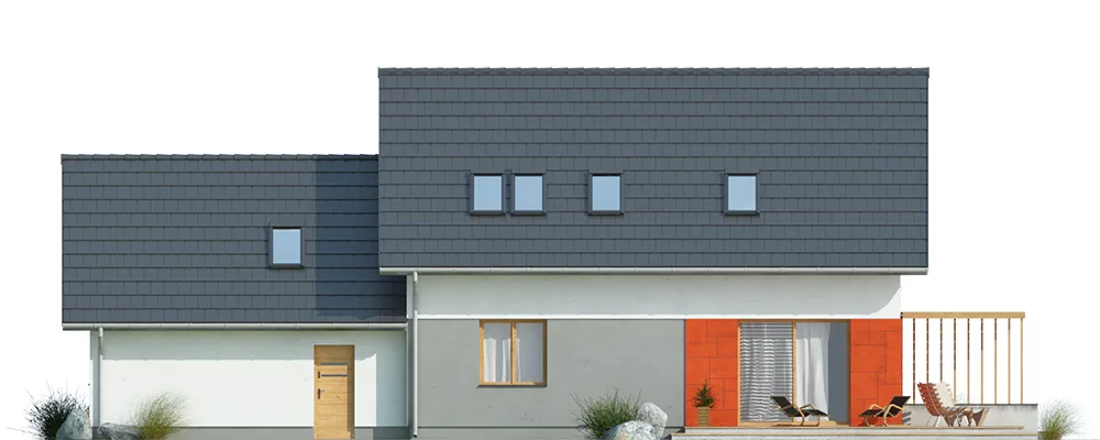 Elewacja boczna lewa