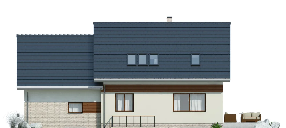 Elewacja boczna lewa