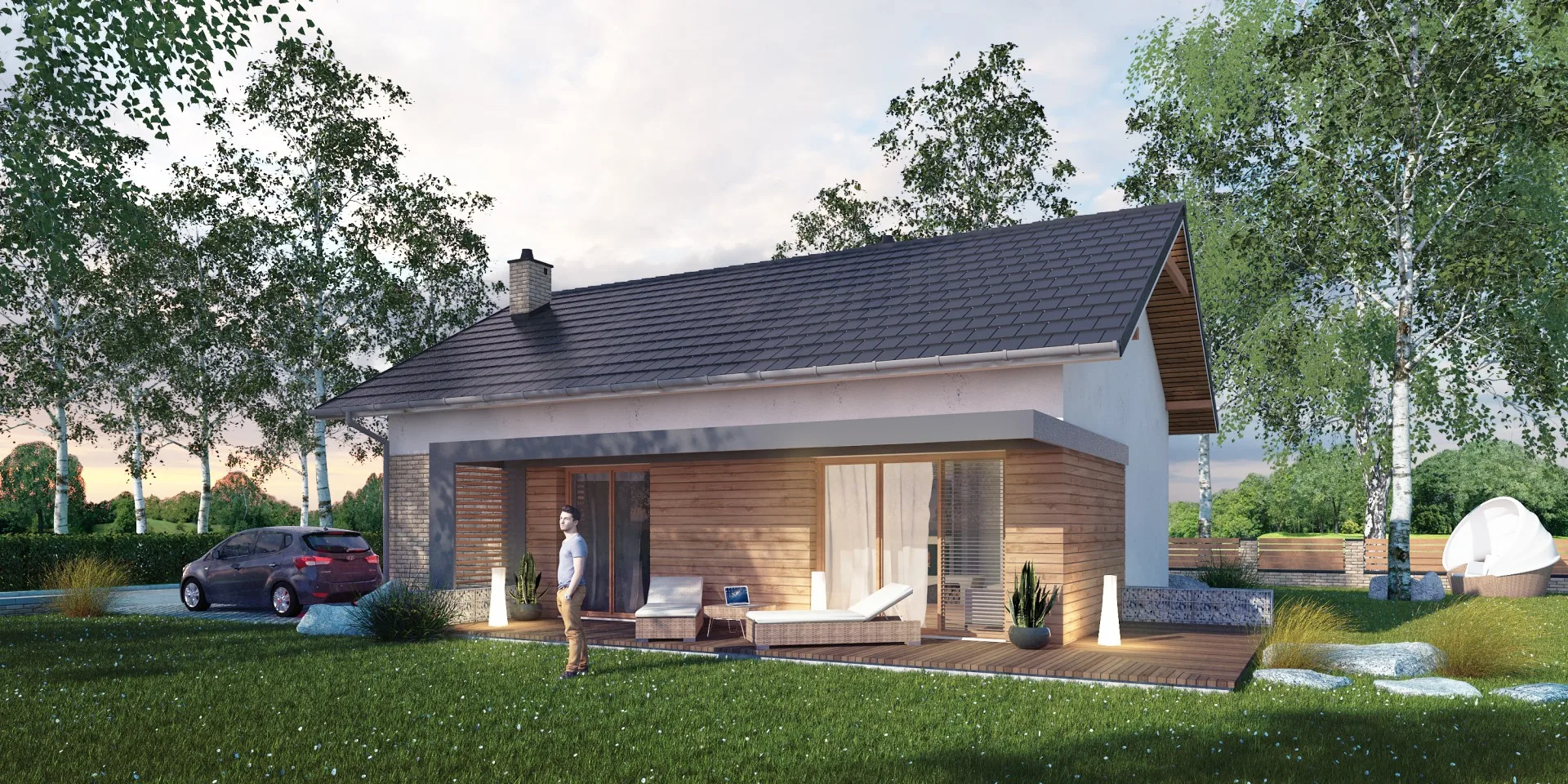 Wizualizacja projektu Humilis I - zdjęcie 3