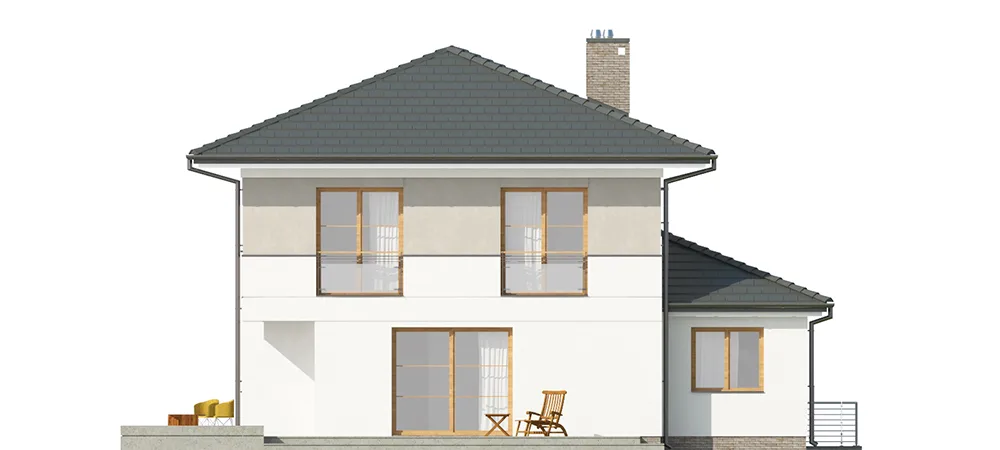 Elewacja boczna lewa