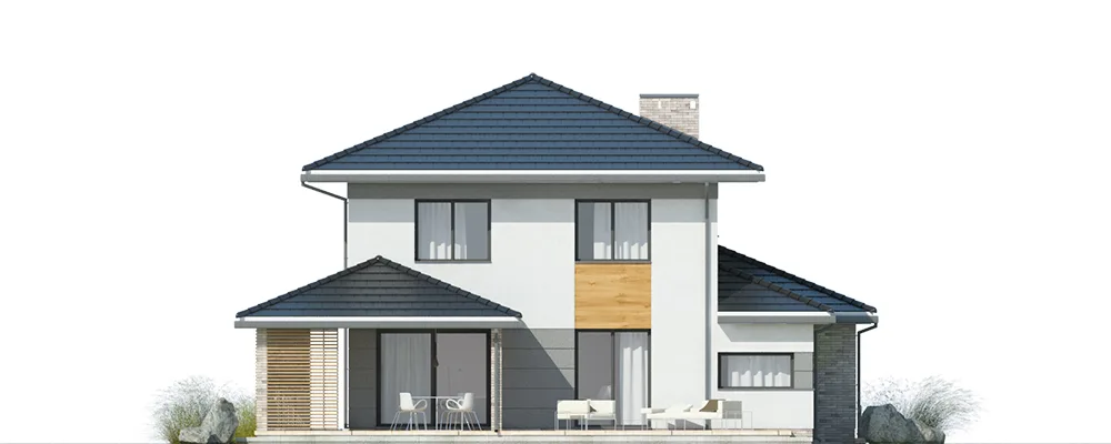 Elewacja boczna lewa