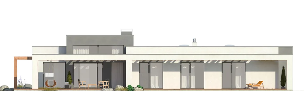 Elewacja boczna lewa