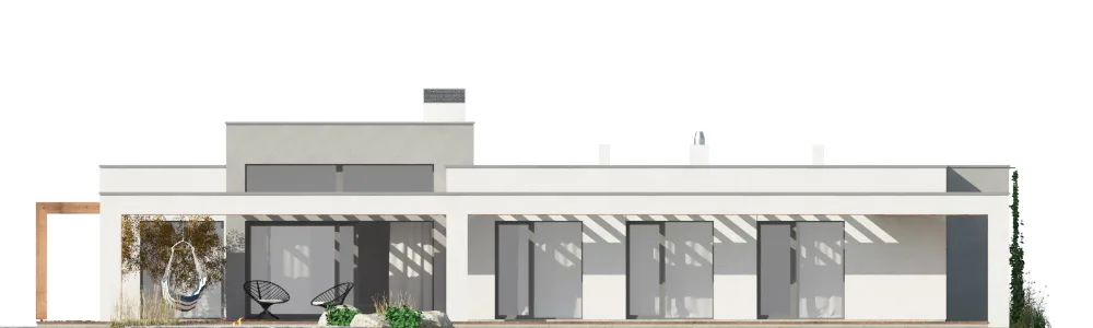 Elewacja boczna lewa