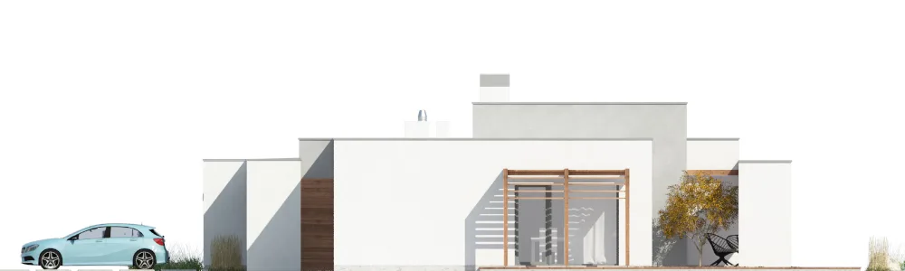 Elewacja boczna prawa