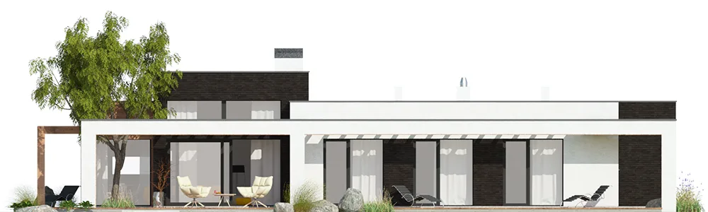 Elewacja boczna lewa