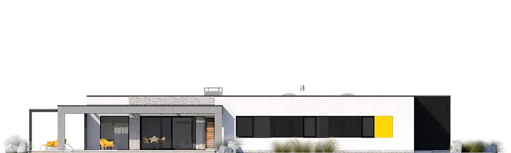 Elewacja boczna lewa