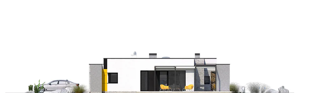 Elewacja boczna prawa