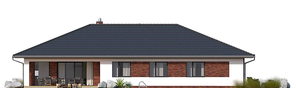 Elewacja boczna lewa