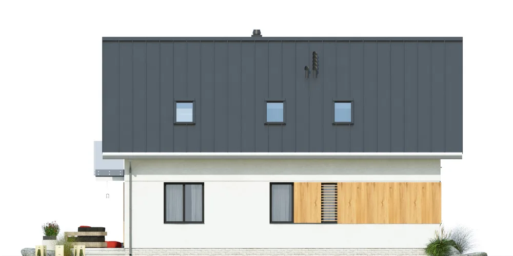 Elewacja boczna lewa