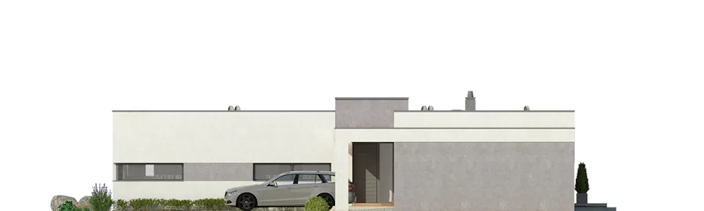 Elewacja boczna prawa