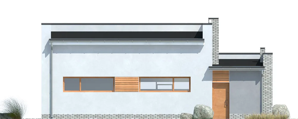 Elewacja boczna lewa