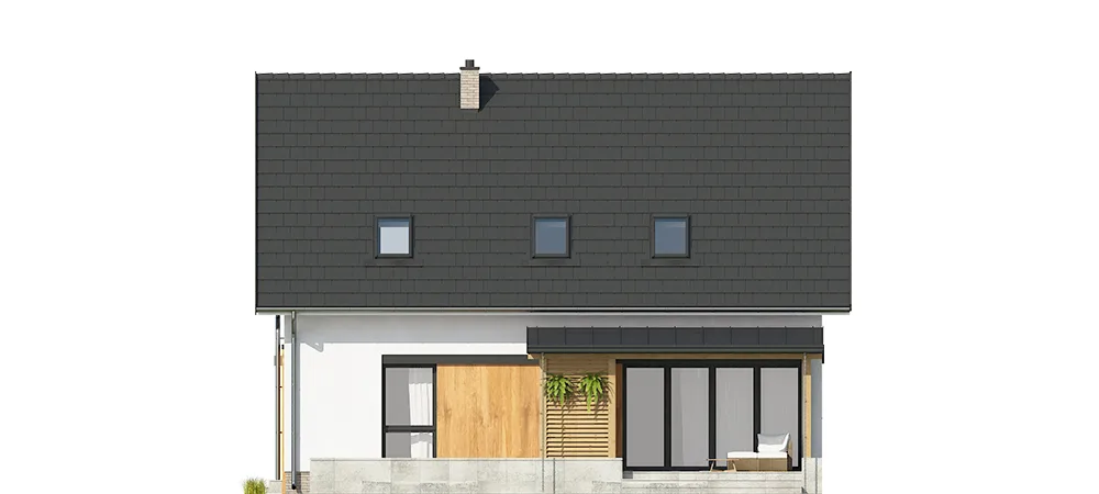 Elewacja boczna lewa