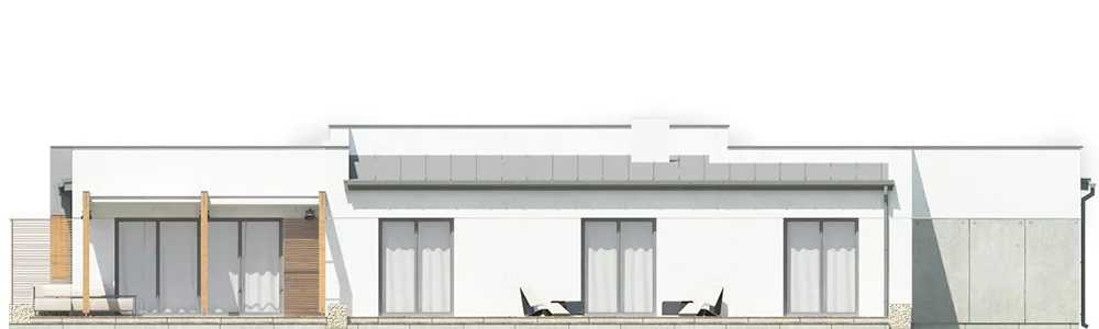 Elewacja boczna lewa