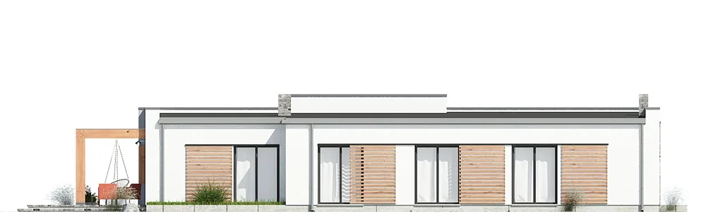 Elewacja boczna lewa