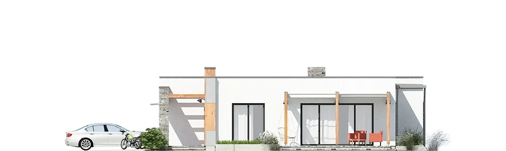 Elewacja boczna prawa