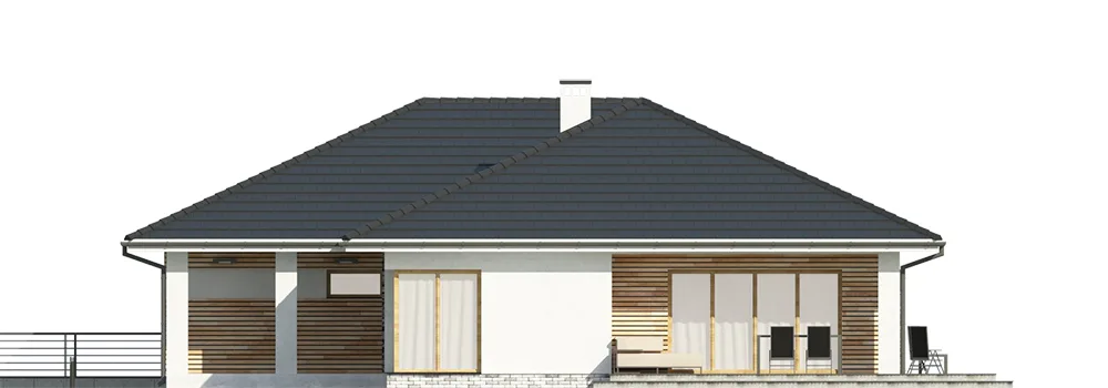 Elewacja boczna prawa