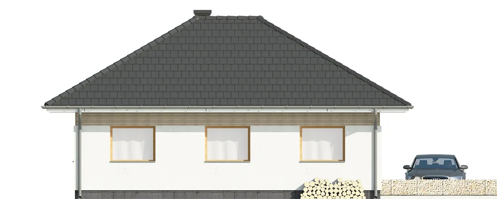 Elewacja boczna lewa