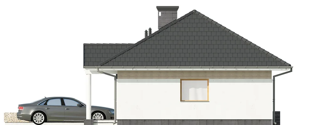 Elewacja boczna prawa