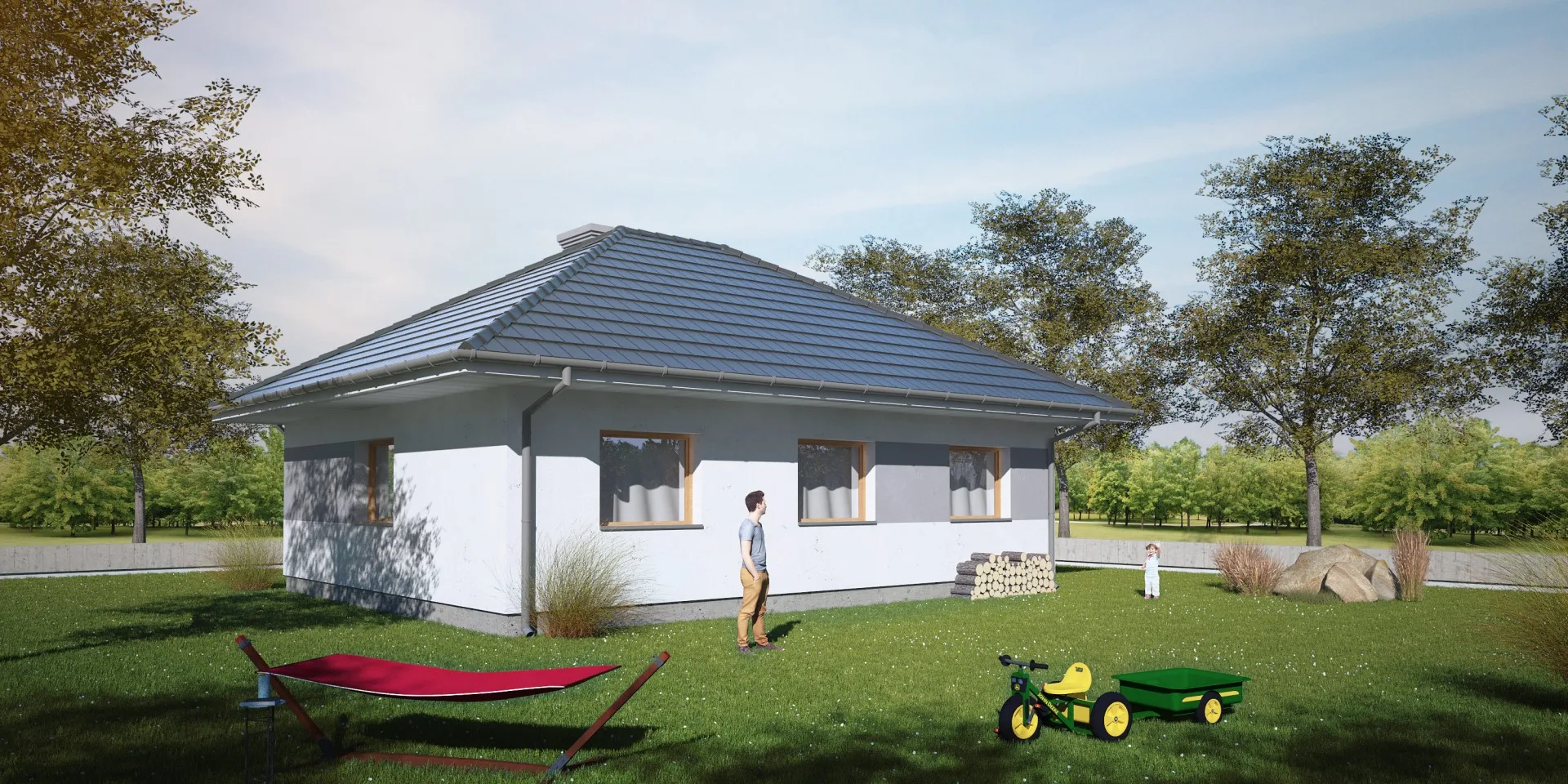 Wizualizacja projektu Modestus I - zdjęcie 3