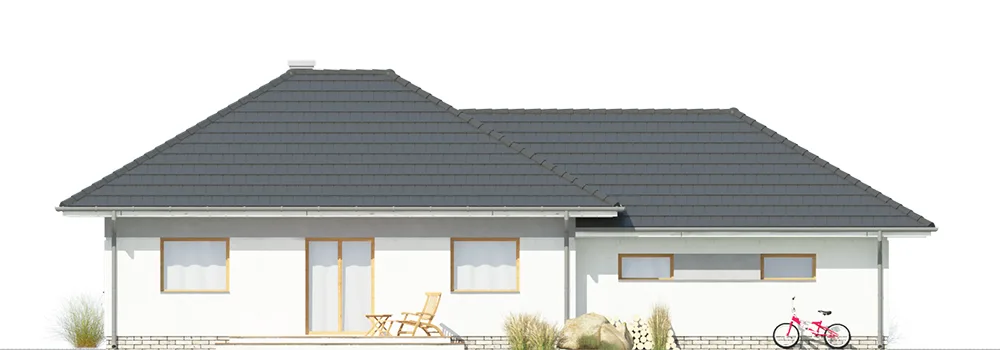 Elewacja boczna lewa