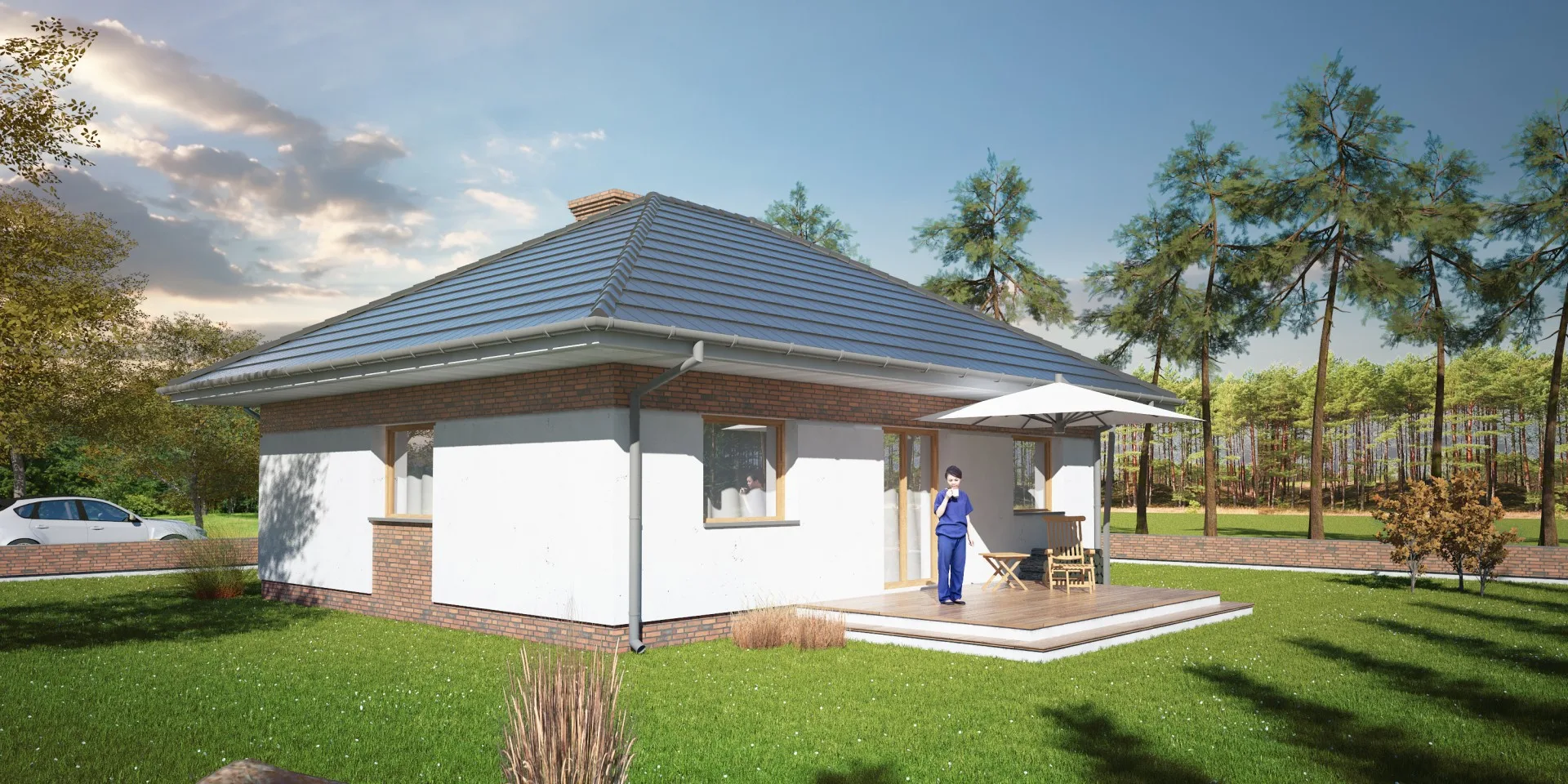 Wizualizacja projektu Modestus II - zdjęcie 3