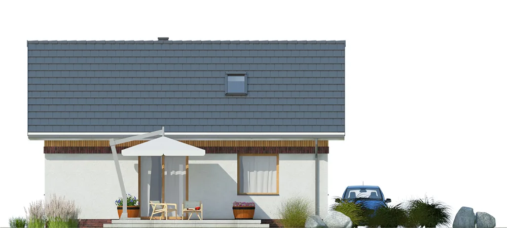 Elewacja boczna lewa