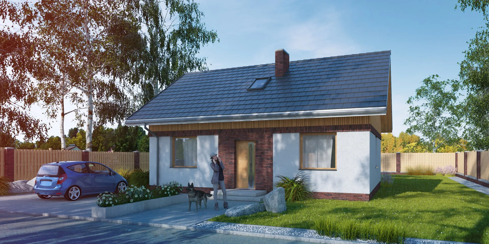 Wizualizacja projektu Modestus III - zdjęcie 2