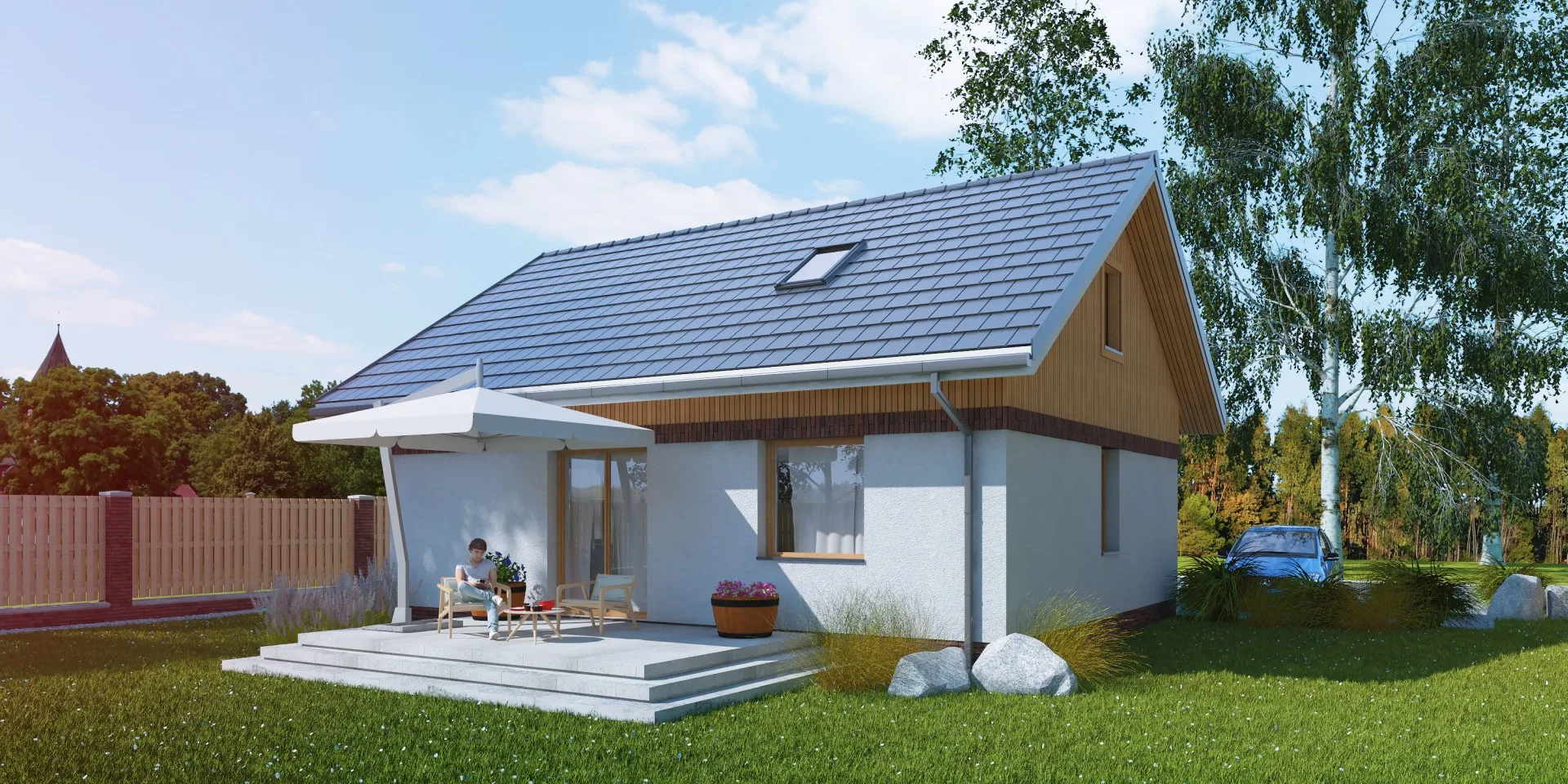 Wizualizacja projektu Modestus III - zdjęcie 3