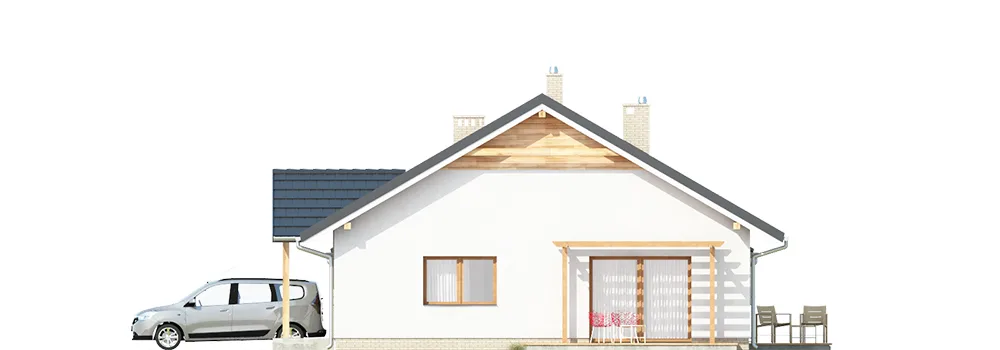 Elewacja boczna prawa