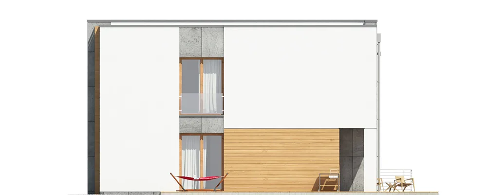 Elewacja boczna lewa