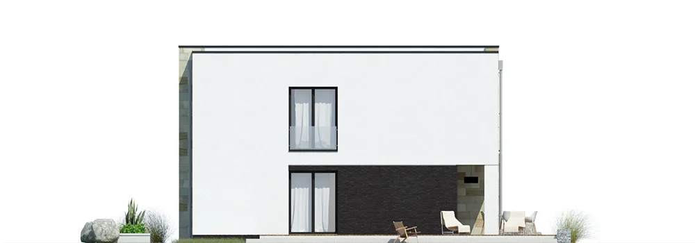 Elewacja boczna lewa