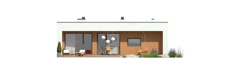 Elewacja boczna lewa