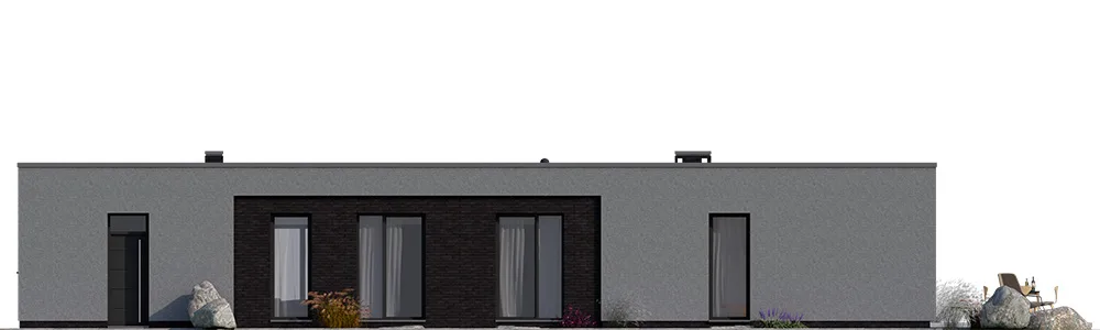 Elewacja boczna lewa