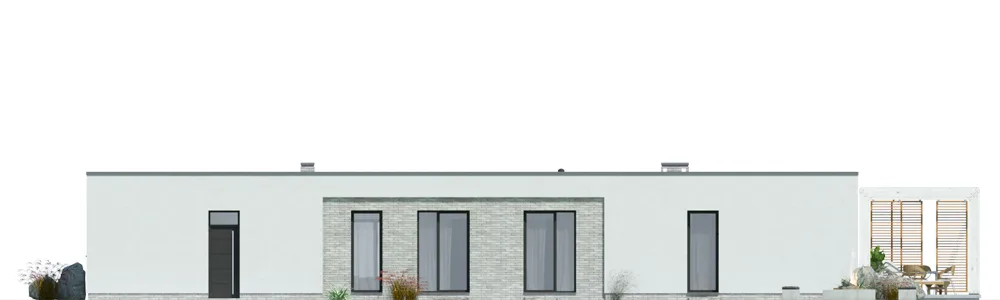 Elewacja boczna lewa