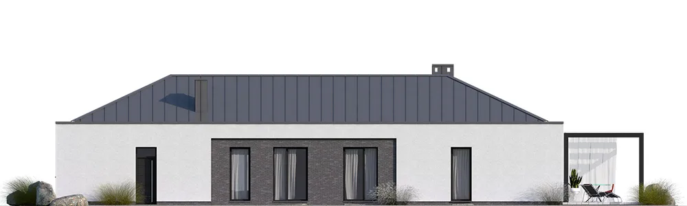 Elewacja boczna lewa