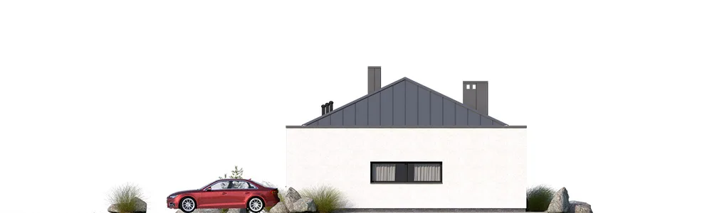 Elewacja boczna prawa