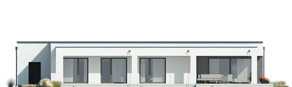 Elewacja boczna lewa