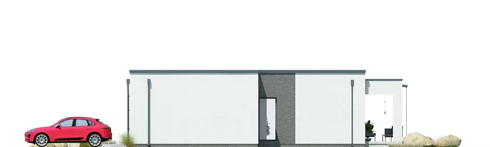 Elewacja boczna prawa