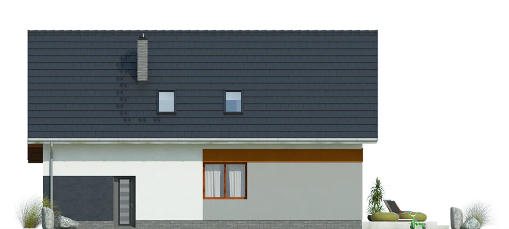 Elewacja boczna lewa