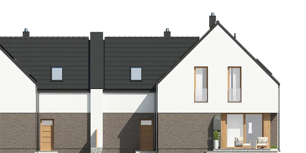 Elewacja boczna lewa