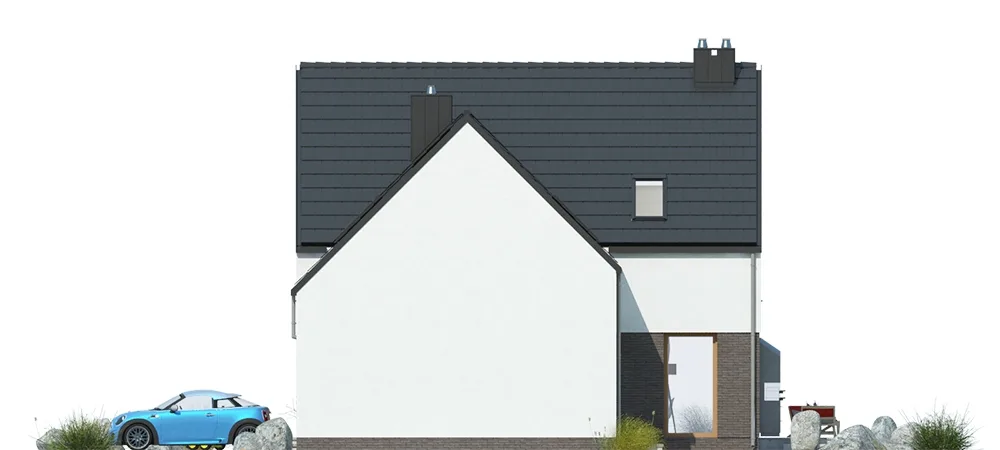 Elewacja boczna prawa