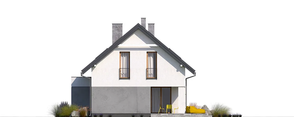 Elewacja boczna lewa