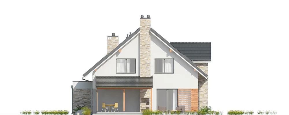 Elewacja boczna lewa