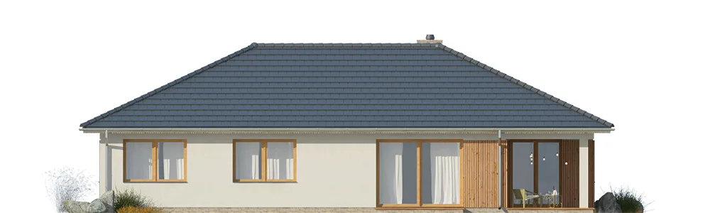 Elewacja boczna prawa