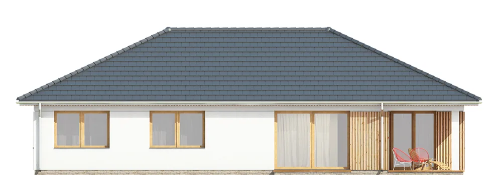 Elewacja boczna lewa