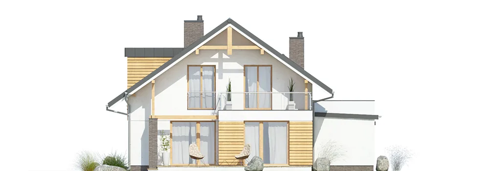 Elewacja boczna lewa