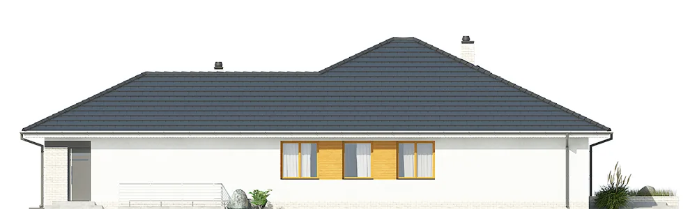 Elewacja boczna lewa