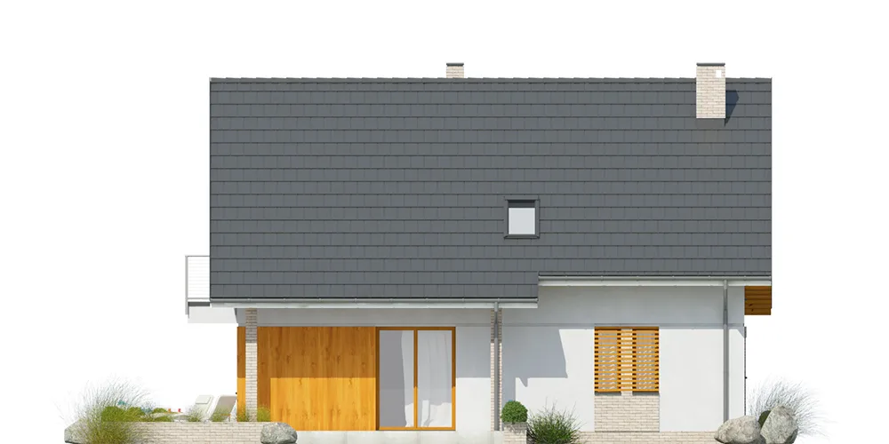 Elewacja boczna lewa